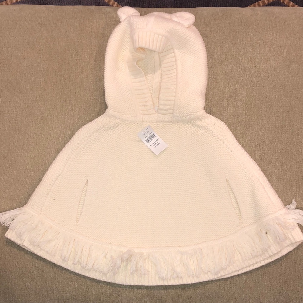Baby Girl Poncho
